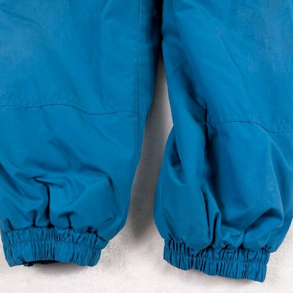 Vintage LL Bean Kids Thinsulate Ski Overalls Blue Youth Small 8 Insulated - Picture 2 of 13